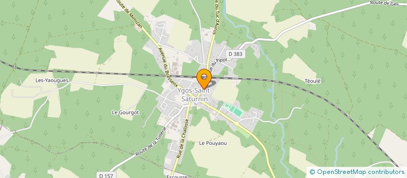 localisation de l'entreprise SO BAT LAND  OUSSE-SUZAN