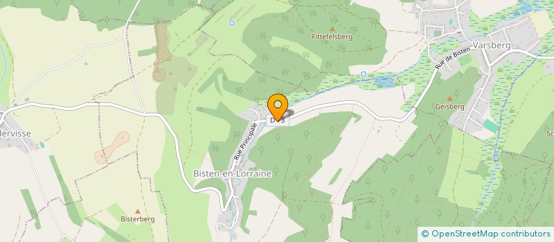 localisation de l'entreprise SO' BATI  BISTEN EN LORRAINE