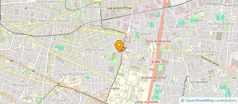 localisation de l'entreprise SO BE PILATES  LYON