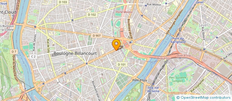 localisation de l'entreprise SO BEAUTY NAILS à BOULOGNE-BILLANCOURT