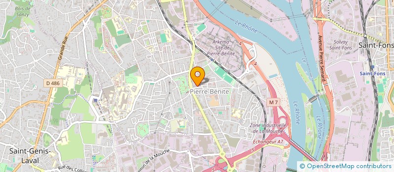 localisation de l'entreprise SO BEER  OULLINS-PIERRE-BENITE