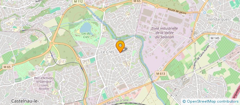 localisation de l'entreprise SO BIZ DEV à LE CRES