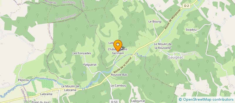 localisation de l'entreprise SO-BOIS à GAUGEAC