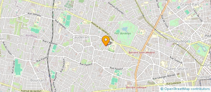 localisation de l'entreprise SO BON à BORDEAUX