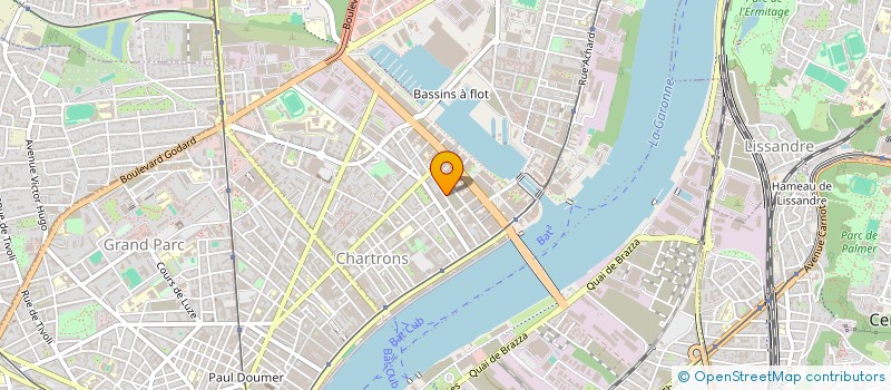 localisation de l'entreprise SO'BORDEAUX  BORDEAUX