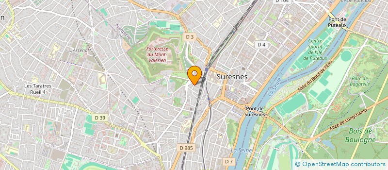 localisation de l'entreprise SO BOULANGERIE à SURESNES