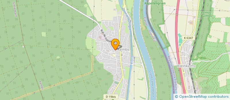 localisation de l'entreprise SO BRICOLE  KEMBS