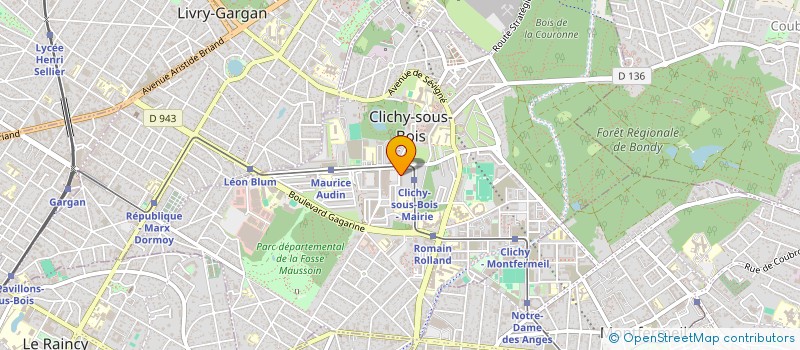 localisation de l'entreprise SO CA BAT à CLICHY-SOUS-BOIS