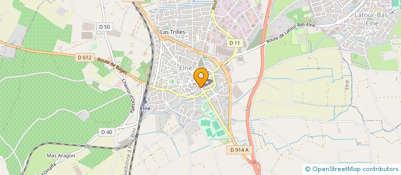 localisation de l'entreprise SO CA VIA à ELNE