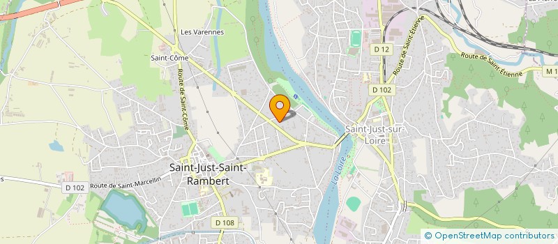 localisation de l'entreprise SO CAR TEX  SAINT-JUST-SAINT-RAMBERT