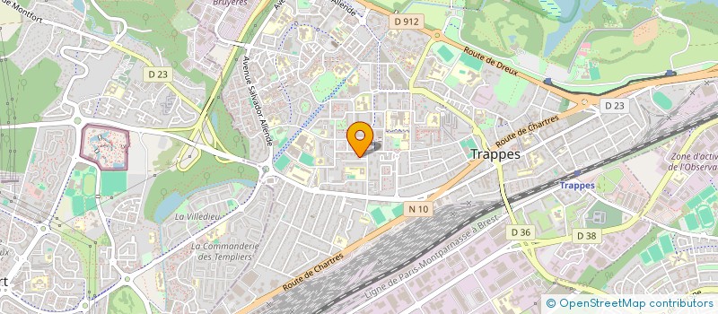 localisation de l'entreprise SO CARS à TRAPPES