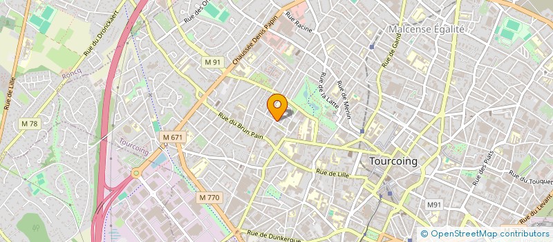 localisation de l'entreprise SO'CARTE AUTO  TOURCOING