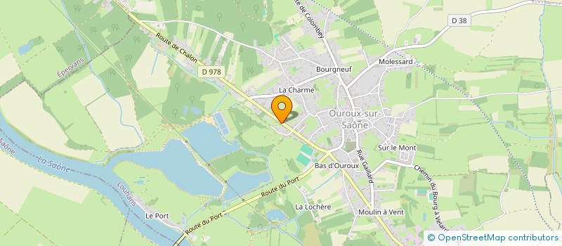 localisation de l'entreprise SO CHIC  SAINT-GERMAIN-DU-PLAIN