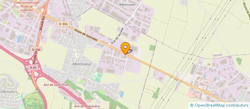 localisation de l'entreprise SO CHIC DECO  LYON