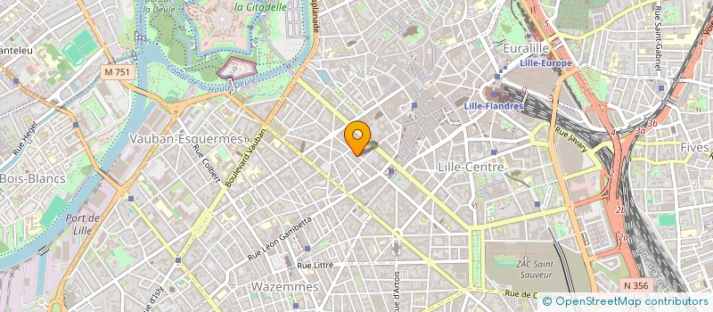 localisation de l'entreprise SO'CISSON à LILLE