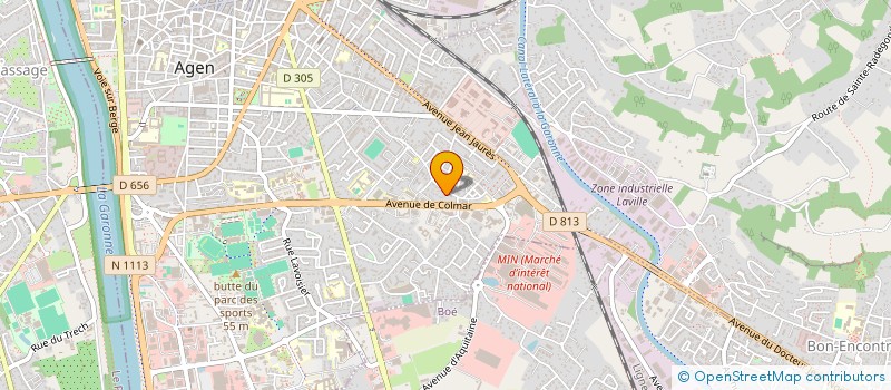 localisation de l'entreprise SO CLEAN PRO  AGEN