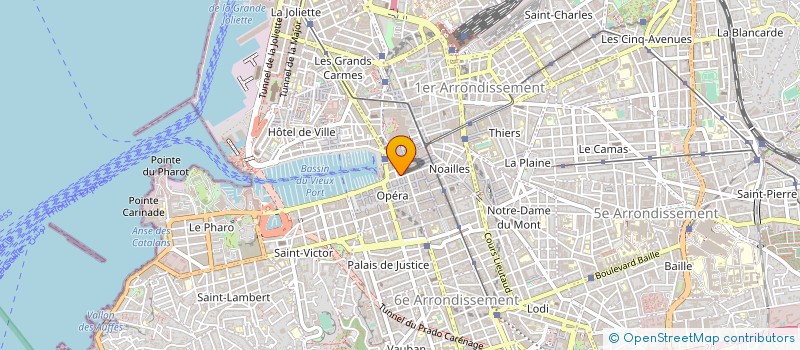 localisation de l'entreprise SO'CLEAN SERVICES à MARSEILLE