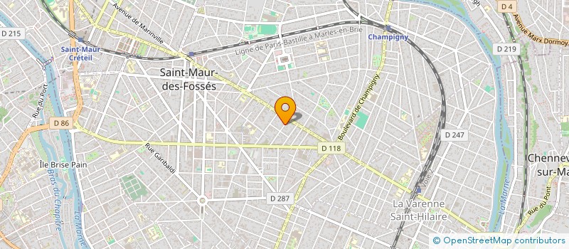 localisation de l'entreprise SO CLICHY à SAINT-MAUR-DES-FOSSES