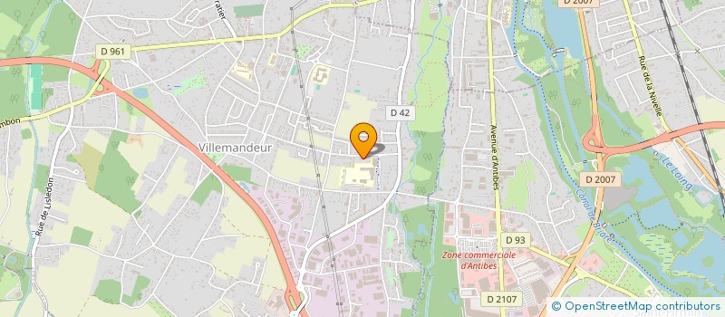 localisation de l'entreprise SO.CO.B à VILLEMANDEUR