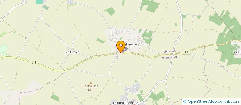 localisation de l'entreprise SO.CO.BAT  CHEF-BOUTONNE