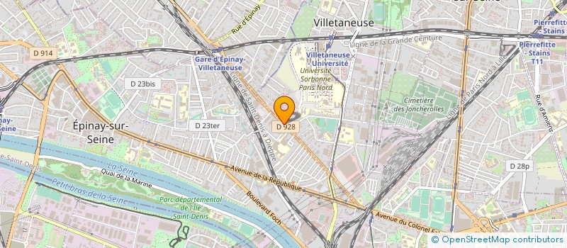 localisation de l'entreprise SO CO CHAP à EPINAY-SUR-SEINE