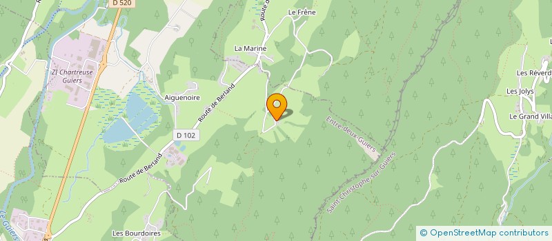 localisation de l'entreprise SO.CO.DE.DIS  ENTRE-DEUX-GUIERS