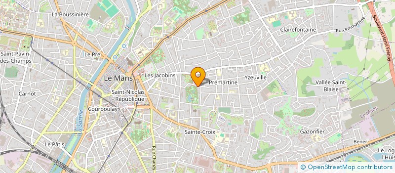 localisation de l'entreprise SO.CO.JIM  LE MANS