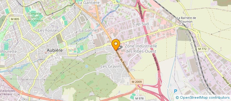 localisation de l'entreprise SO CO REV à AUBIERE