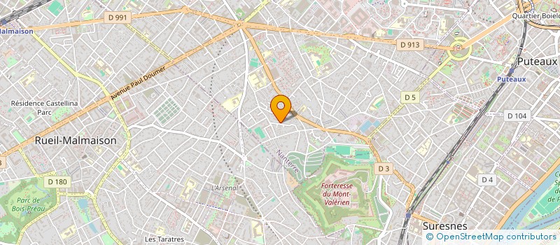 localisation de l'entreprise SO-COACHING  NANTERRE