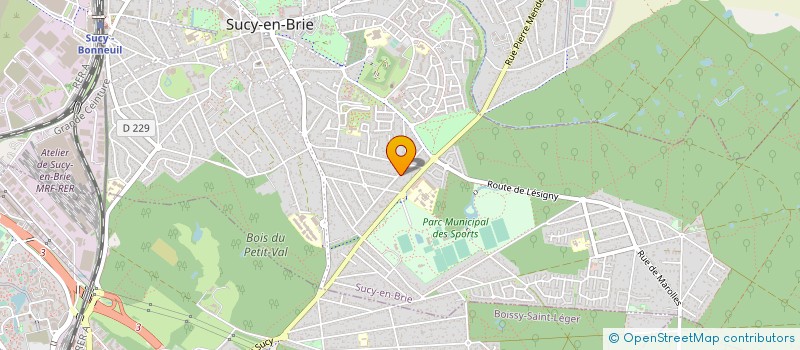 localisation de l'entreprise SO COMPAGNIE à SUCY-EN-BRIE