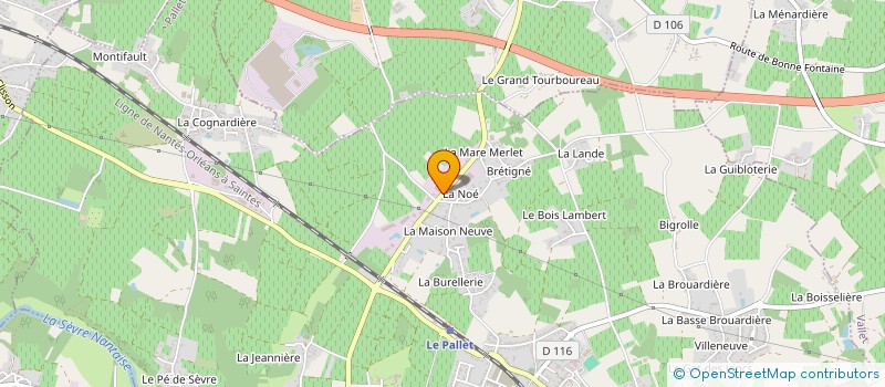 localisation de l'entreprise SO CONCEPT à LE PALLET