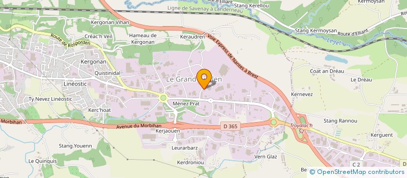 localisation de l'entreprise SO CONFORT à QUIMPER