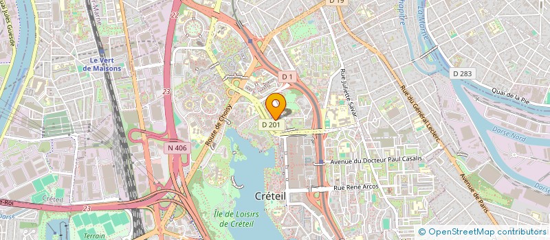 localisation de l'entreprise SO CONSEILS à CRETEIL