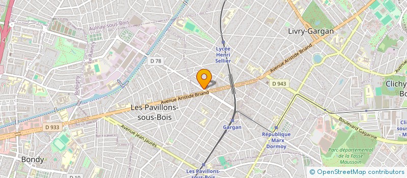 localisation de l'entreprise SO CONSTRUCT PRO  LIVRY-GARGAN