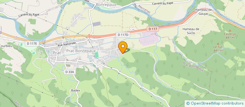 localisation de l'entreprise SO COOK WAKANDU à PRAT-BONREPAUX