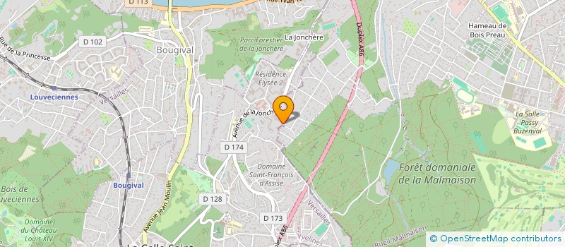 localisation de l'entreprise SO CORP  LA CELLE-SAINT-CLOUD