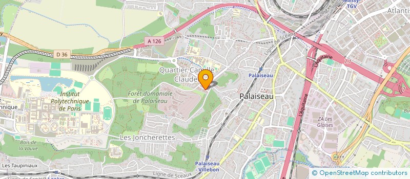 localisation de l'entreprise SO COUVERTURE ET ETANCHEITE  PALAISEAU