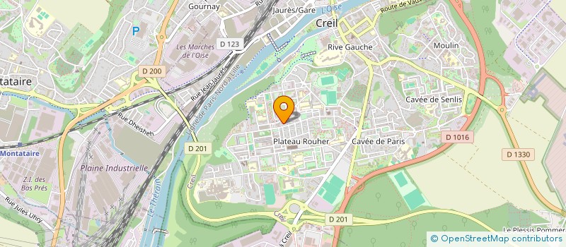 localisation de l'entreprise SO CUISINE à CREIL