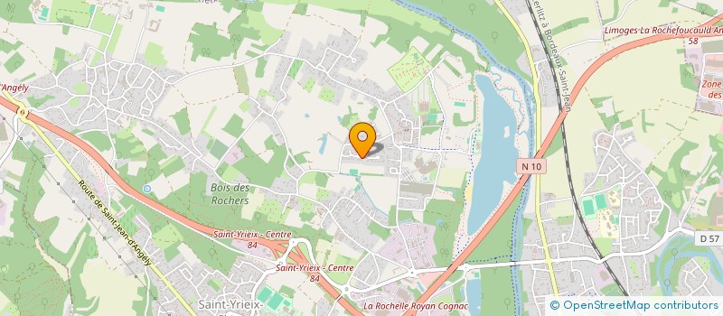 localisation de l'entreprise SO-CUT à SAINT-YRIEIX-SUR-CHARENTE