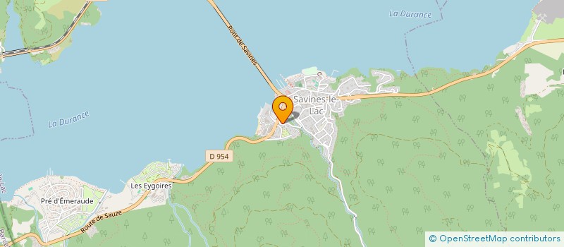 localisation de l'entreprise SO' DANCE FITNESS  EMBRUN