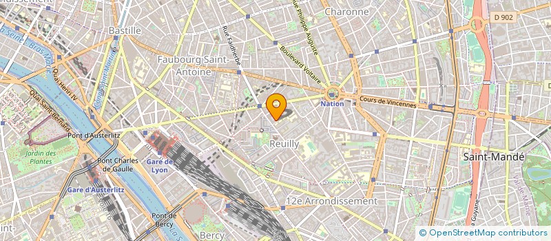 localisation de l'entreprise SO DE CO à PARIS