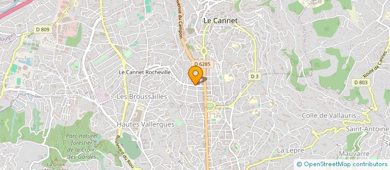 localisation de l'entreprise SO. DE. HA à LE CANNET