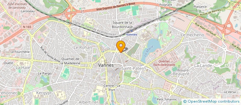 localisation de l'entreprise SO DE PIZZ à VANNES