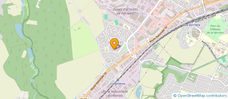 localisation de l'entreprise SO DELICES à COIGNIERES