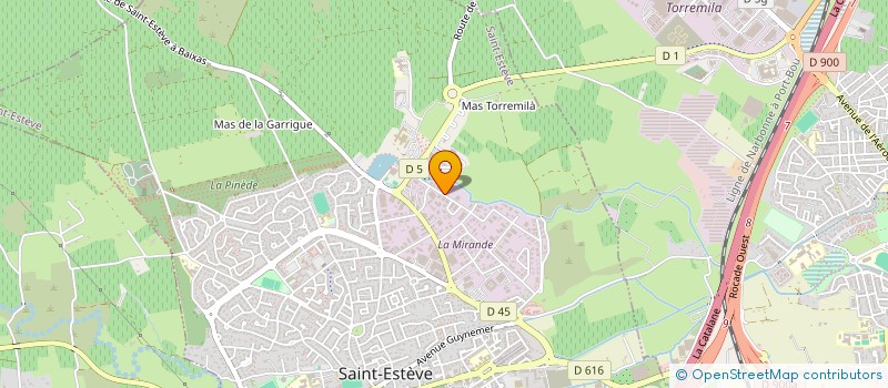 localisation de l'entreprise SO DEVICE à SAINT-ESTEVE