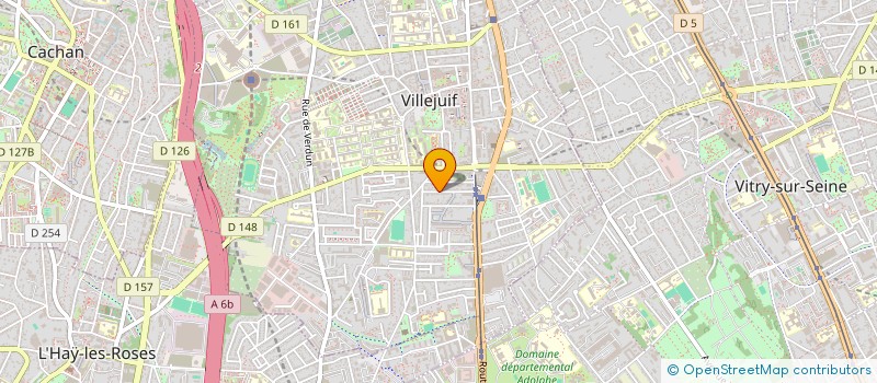 localisation de l'entreprise SO.DI.PO. à VILLEJUIF