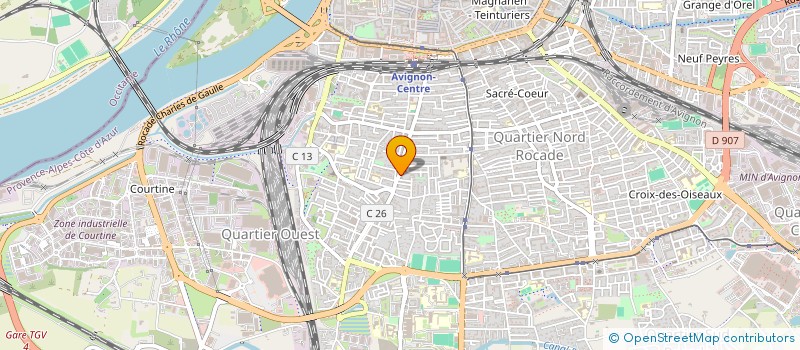 localisation de l'entreprise SO.DIGES  AVIGNON