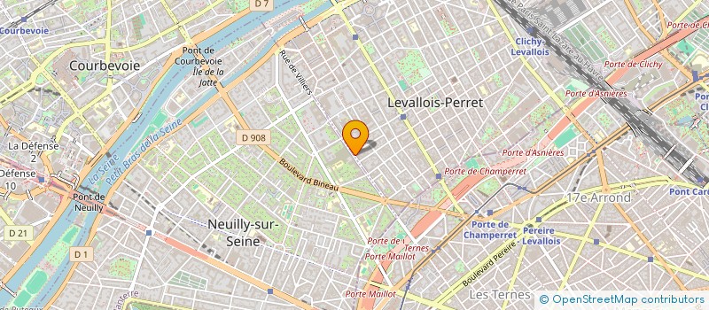 localisation de l'entreprise SO DIGITAL à LEVALLOIS-PERRET