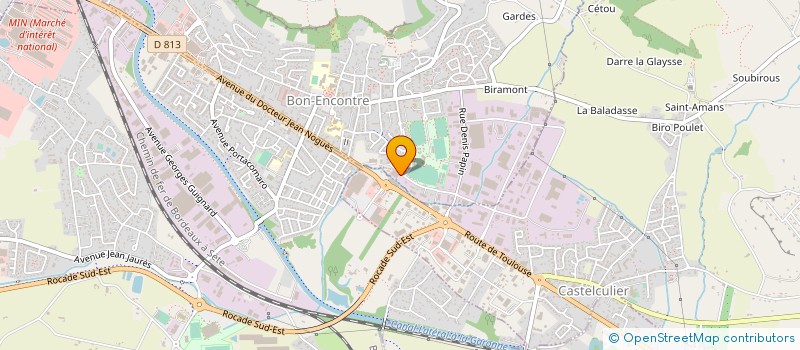 localisation de l'entreprise SO'DISCO  BON-ENCONTRE