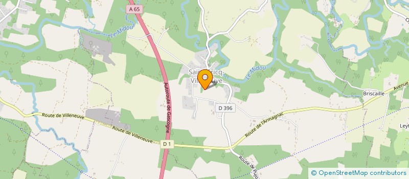 localisation de l'entreprise SO DISCOUNT  SAINT-CRICQ-VILLENEUVE